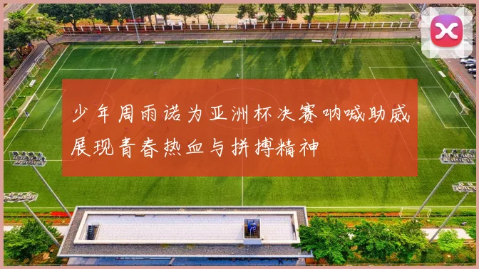 少年周雨诺为亚洲杯决赛呐喊助威展现青春热血与拼搏精神